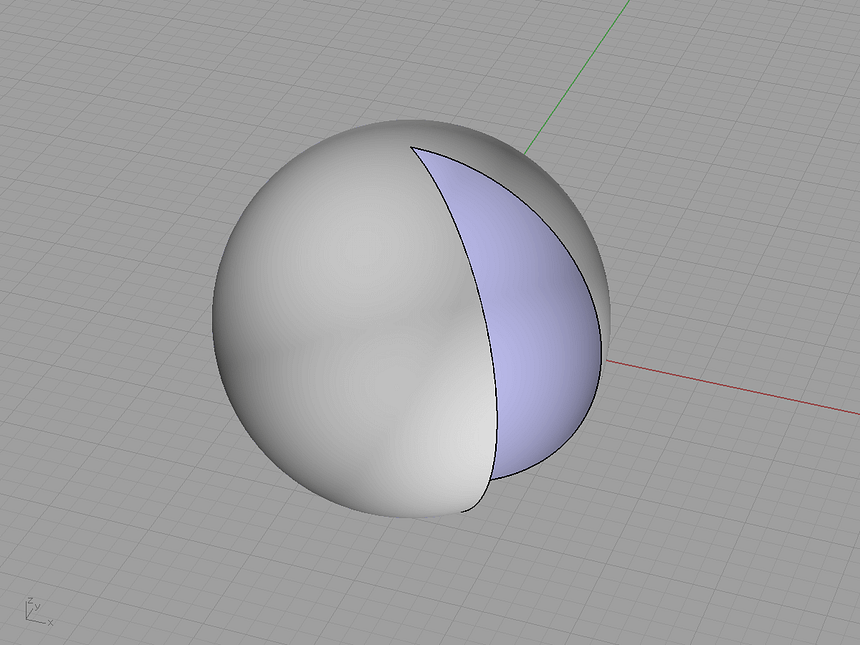 背面の色設定をしたシェーディング画面