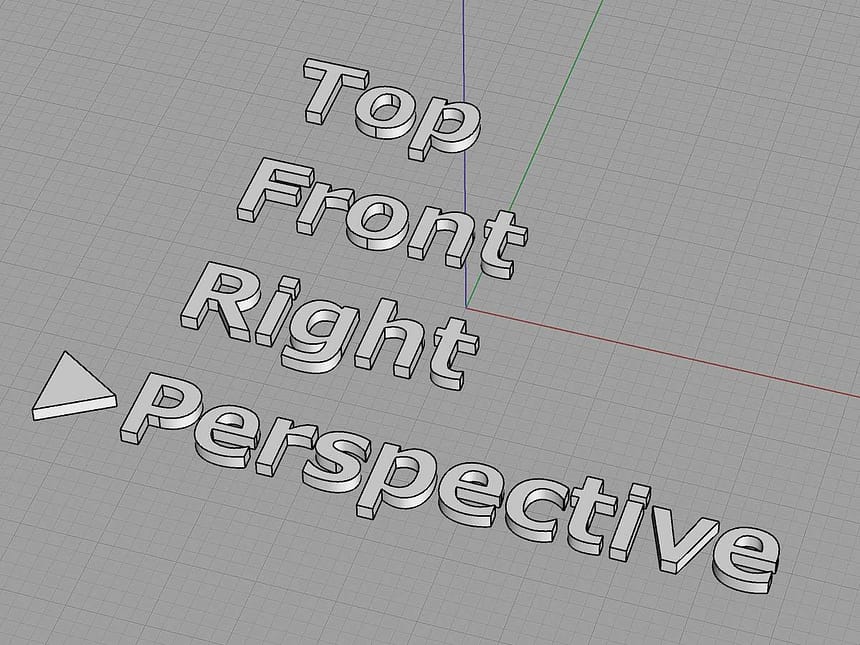 Perspectiveを選択するように