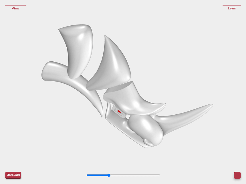 View・Layerを非表示