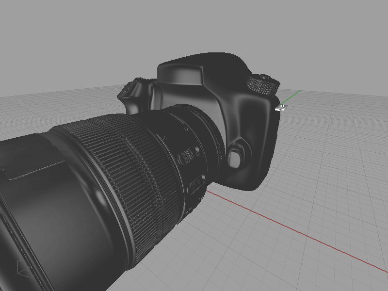 パースペクティブ画面(レンズ長15)